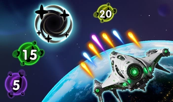 Planet Attack Defend - free online Action game at Hubscity