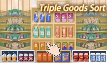 Triple Goods Sort - free online Beauty game at Hubscity